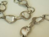 Armketten aus Palladium 950 mit eingearbeiteten Muscheln