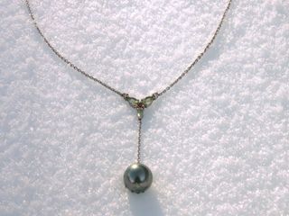 Collier mit Tahitiperle