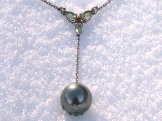 Collier mit Tahitiperle